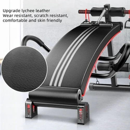 Mainc Dumbbell Dynion a Menywod Cymorth Ymarfer Sitiau-Ups Mainc Dumbbell Cartref Offer Ffitrwydd Bwrdd Supine Multionsectional Home