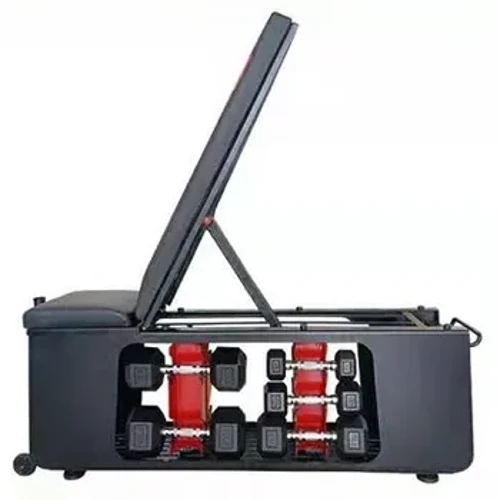 Home Gym Gewiicht Bench Lagerung Klappbar Sit Up Workout Bench Press Multifunktionell Upassbar Hantelbänk mat Späichere