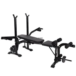 Hem Multifunktionell hantelträning Träningsutrustning Vikt Bänkpress Squat Rack Skivstång Bänkpress
