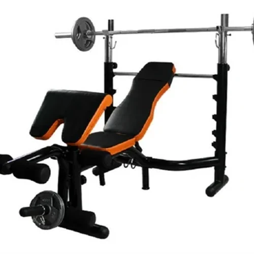Cama com barra de banco multifuncional dobrável B&G