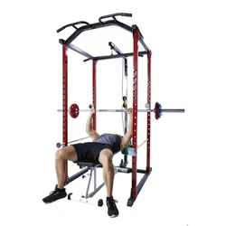 Masini Squat Multifunctional, Barbell Bed Bench Press with Weights, Siisii ​​Mamafa, Ituaiga Fa'avaa, Fale, Maualuluga.