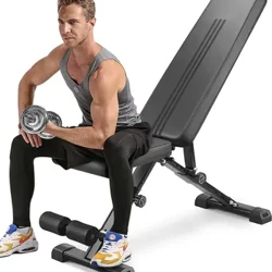 ปรับน้ำหนักBench 882 ปอนด์ความจุม้านั่งออกกำลังกายพับเอียง 8 + 4 + 2 ตำแหน่งBench Pressสำหรับออกกำลังกายหน้าแรก