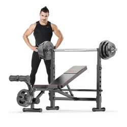 Banc pliable, tabouret d'haltères, chaise d'exercice, ensembles de poids, équipement de musculation, banc de lit d'haltérophilie