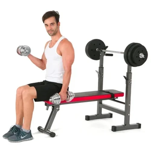 Máy tập thể hình Máy tập tạ Máy tập tạ phẳng có thể điều chỉnh Máy ép ngực Máy tập tạ phẳng