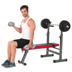 Gym Fitness Weightlifting Bench Naaayos na Flat Weight Bench Press Chest Machine Flat Weightlifting Bench