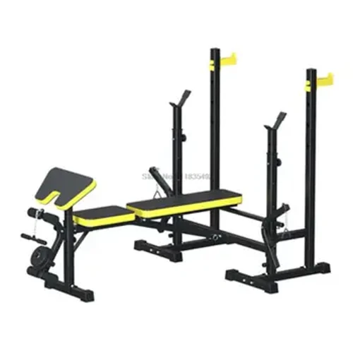 Bănc de greutate multifuncțională de bancă în interior rack squat Barbell BELL BED ECHIPAMENT DE FITNESC ECHIPAMENT DE FORMĂ