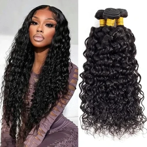 Maji ya Maji ya Nywele za Binadamu 1/3/4pc 100g Nywele za Brazil Weave Maji ya Wimbi la Maji Nywele za Binadamu 100g/Bundle Wet na Wavy Nywele Weft