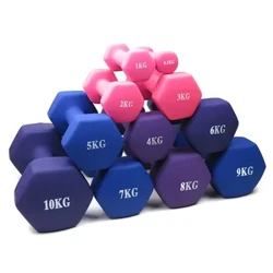 2022 Nữ Mới 0.5/1Kg Cử Tạ Quả Tạ Thiết Kế Mới Hình Dạng Xương Di Động Tập Thể Hình Lục Giác Sắt Chắc Chắn Quả Tạ