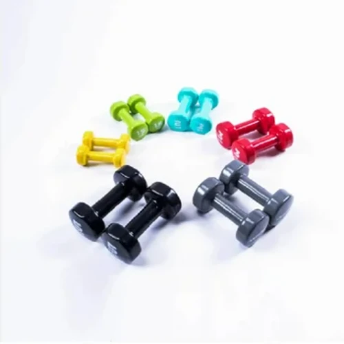 MDK-101-4 Producător cu ridicata cu ridicata cu 1-5 kg ​​ganteră hexagonală acoperită cu vinil acoperit cu vinil
