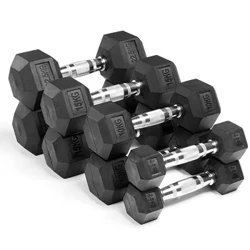 Dumbbells MIYAUP-Heicseagánach, Brataithe le Rubair, Matáin Lámha, Trealamh Folláine Comhshaoil, Díolacháin Dhíreach Monarcha