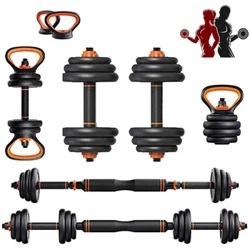 Dumbbell, Kettlebell socraithe le haghaidh Plátaí Meáchan Aclaíochta, Workout Giomnáisiam Baile