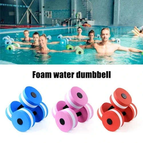 1PC Ureko dumbbells EVA aparra flotatzaile automatikoko dumbbells Ariketa aerobikoa Gizonezkoak Emakumeak Igerileku Erresistentzia Fitness Tresnak 2023