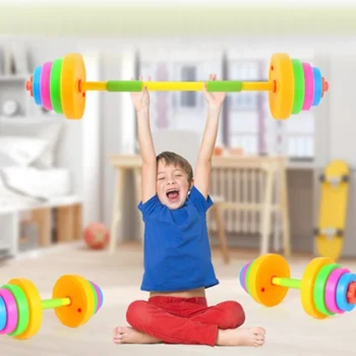 Trẻ Em Quả Tạ Đồ Chơi Nhựa Quả Tạ Trẻ Em Mẫu Giáo Tập Cánh Tay Quả Tạ Thiết Bị Tập Thể Dục Quả Tạ Tay Trọng Lượng Cho Trẻ Em