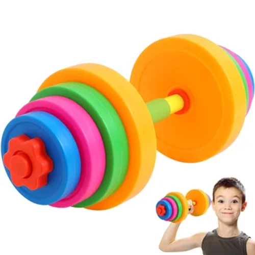Trẻ Em Quả Tạ Đồ Chơi Nhựa Quả Tạ Trẻ Em Mẫu Giáo Tập Cánh Tay Quả Tạ Thiết Bị Tập Thể Dục Quả Tạ Tay Trọng Lượng Cho Trẻ Em