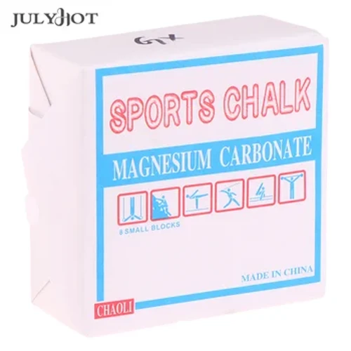 Ibhokisi elingu-1 I-Magnesium Powde Vimba I-Anti-Skid Powde Isisindo Sokuphakamisa Ama-Dumbbells Izisetshenziswa Zejimu Ezemidlalo Ishoki Vimba Izimpahla Zezemidlalo