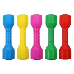 Kid Tập Thể Dục Barbell Quả Tạ Thanh Đồ Chơi Trẻ Em Tập Luyện Đồ Chơi Tập Gym Tập Thể Dục Barbell Nhựa Xe Tập Cơ Thể Xây Dựng Quả Tạ