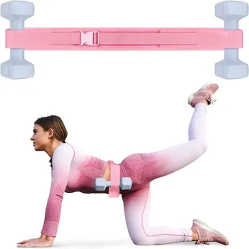 อัพเกรด Hip Thrust Belt Booty เข็มขัดสำหรับ Hip Thrust ใช้กับ Dumbbells Kettlebells แผ่น Slip-Resistant Padding สำหรับ Gym Home