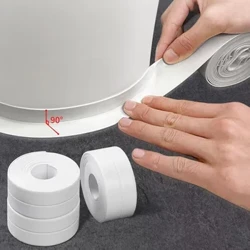Nhựa PVC Chống Thấm Nước Decal Dán Tường Tự Dính Bồn Rửa Bếp Nứt Dải Nhà Bếp Phòng Tắm Bồn Tắm Góc Keo Bồn Rửa Edge Băng