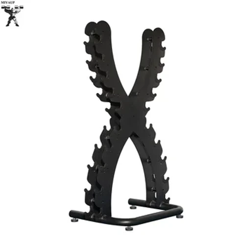 MIYAUP Indoor Vertical Dumbbell Stand X-shape อุปกรณ์ฟิตเนสตำแหน่งคงที่