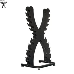 Stondin Dumbbell Fertigol Dan Do MIYAUP Offer Ffitrwydd Lleoliad Sefydlog siâp X