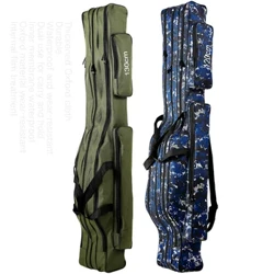 150/130/120/110Cm 2/3 Lớp Công Suất Lớn Ốp Cần Câu Túi Vải Oxford Biển Câu Cá Có Thể Gập Lại bộ Sản Phẩm