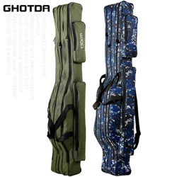 Baliq ovlash tayog'i sumkasi tashuvchi baliq ovlash makarasi ustunli saqlash sumkasi 110cm / 120cm / 130cm / 150cm
