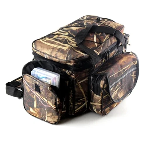 Malaking Capacity Fishing Tackle Bag Waterproof Fishing Tackle Storage Bag Case Outdoor Travel Hunting Shoulder Bag Pack