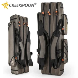 NON-foldable Multifunctional Malaking Capacity Fishing Rod Bag 2-4 Layer 80-130CM Waterproof Thickening Fishing Tackle Storage Case