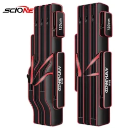 Borsa da pesca a 2/3 strati 80CM/90CM/100CM/130CM Portacanna da pesca Ispessimento Pole Tools Custodia per attrezzi da pesca Organizzatore XA259G