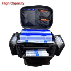 Große Kapazität Angeltasche Wasserdichte Multifunktionale Köder Hüfttasche Outdoor-Schultertaschen Karpfenangeln Tackle PJ198