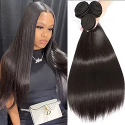 Peruko ile liso sortak giza ile liso naturalak 8-30 hazbeteko 12A Remy giza ile luzapenak emakume beltzentzat