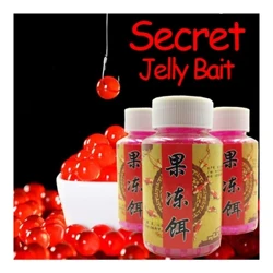 100-200-500 Pcs/Botol 7 Mm Lembut Memancing Jelly Umpan Ikan Mas Palsu Telur Manik-manik Jeli Buatan Umpan