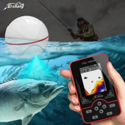 Erchang F13 Aimsitheoir Éisc Fuaim Fhuaime In-athnuaite 100m Fad Iascaireacht Farraige Loch Abhann