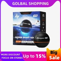 Deeper PRO Castable and Portable WiFi Fish Finder Depth Finder για καγιάκ σκάφη στην ακτή Ice Fishing / Deeper Smart Sonar
