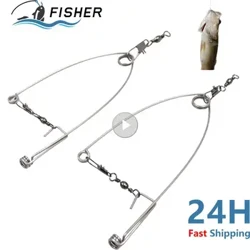 Artifacto automático de pesca de acero inoxidable Artigger Spring Fishhook Cebo Herramienta de pesca de cebo universal Suministro de pesca a toda velocidad