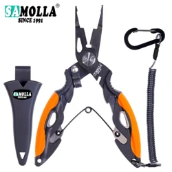 Bagong Multifunctional Fishing Pliers Accessory 420 Hindi kinakalawang na Asero Gunting Katawan Line Cutter Hooks Remover Mga Tool sa Pangingisda sa labas