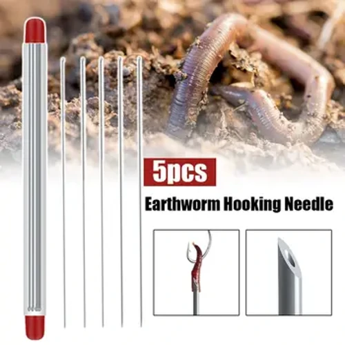 I-Earthworm Hooking Esheshayo Izikhonkwane Inalithi Yegesi Engenalutho Amathuluzi Okudoba Izikelemu Zokubamba Inalithi Umshini Wokudonsa Izinaliti Ezingaphunyuki