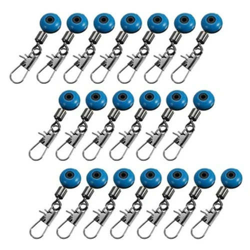 100 Cái/50 Con/10 Chiếc Màu Xanh Dây Câu Cá Để Móc Xoay Vỏ Kẹp Cổng Kết Nối Tiếp Liệu Giải Quyết Công Cụ câu Cá