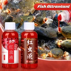 I-60ML Liquid Blood Worm Impahla Ekhanga Inhlanzi Egxilile Yempethu Ebomvu Ewuketshezi Isithiyo Se-Additive Perch Izinsiza Zokudoba Izinhlanzi