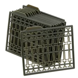 10pcs/Pacáiste Carbán Iascaireachta Dul i ngleic le Rig Gruaige Boilie Bait Carp Stop Stoppers Buí Leathnú Gruaige Cúlpháirtí Stadanna Gruaige Boillie
