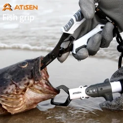 Gripper Iascaireachta Cruach Dhosmálta Uirlis Grabber Lip Iascaireachta Gairmiúla, Clip Grabber Éisc i ngleic le Rialú Éisc