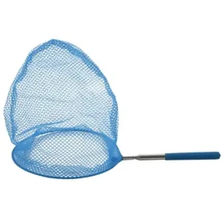 Cattura all'aperto Cattura rete a farfalla Borsa per rete da pesca Strumento per rete da pesca telescopica in acciaio inossidabile Portatile telescopico per esterni