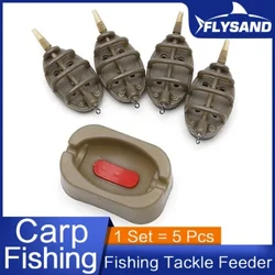 FLYSAND Metotia Inline Fafaga Fa'amea Fa'amea Fa'amea Fa'atauga Fa'atauga Palama Seti Carp Fagota Fa'atauga Mea faigaluega 4 Fafaga/Set