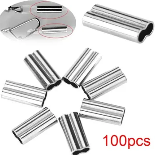 8/10mm Nóng Bền Cổng Kết Nối Thép Không gỉ Chất Lượng Cao Đôi Ống Đồng Câu Cá Dây Ống Dòng Uốn Tay