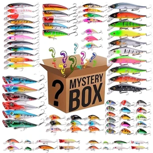 3-10 komada nasumičnih mamaca za pecanje Visokokvalitetni mamac za plivanje Popper mamac Wobble mamac Crankbait umjetni mamac Random Box