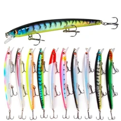 Crank Bait Floating Water Laser Hard Bait Fake Bait Séisswaasser Sea Fishing Perch Tilt Mouth Kënschtlech Bait Bait