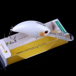 HENGJIA 13G 9CM Balyk tutmak Lures gaýa krank baýt krankbait Minnow bas treble çeňňekleri ýüzmek gaty çekiji baýtlar Wobbler uzyn uly dil