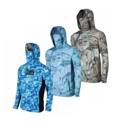 Yanyang kalastuspaita pitkähihainen aurinkosuojakalastusvarusteet hupullinen Upf 50 UV Protection -kesäpaidat