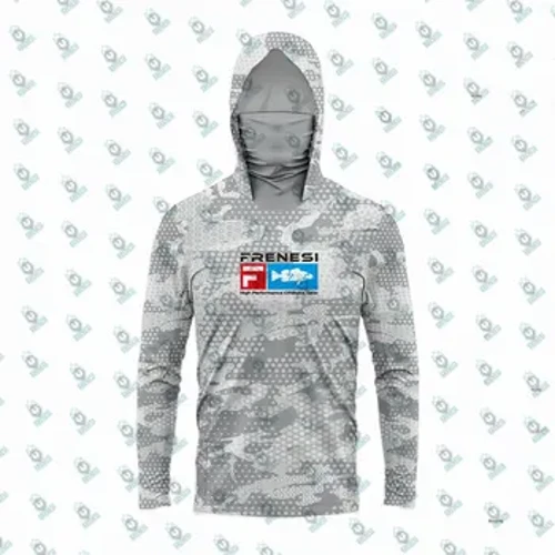 Frenesi Protection solaire maillot de pêche à manches longues à capuche séchage rapide pour hommes femmes glace soie été Anti-uv haut de pêche