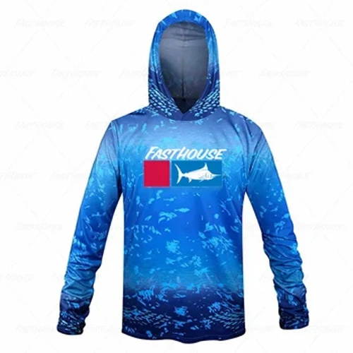 Éadaí Iascaireachta Barraí Samhraidh Caith Léine Cló Geirsí Camisa De Pesca Hat Iascaireachta Jacket Muinchille Fada Cosaint Uv